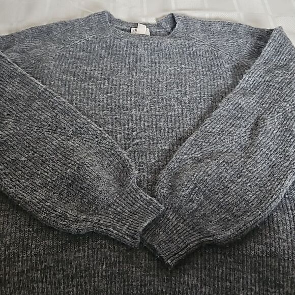 Style & Co. Knitted Long Sleeves Sweater Small Gray - Picture 14 of 16
